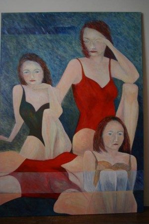 'Droog'  (Olieverf op doek  130 cm x 180 cm) 