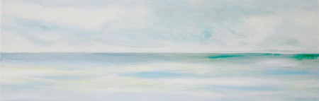  'Vlieland'  (Olieverf op doek  60 cm x 20 cm) 